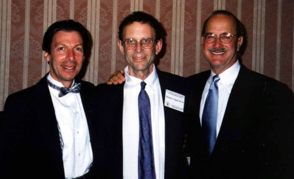 Harry Knaster, me, Steve Lasser