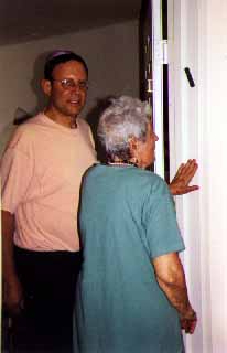 Fixing the mezuzah