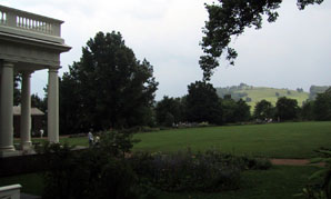 Monticello and gardens
