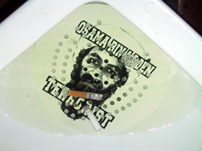 Osama in urinal