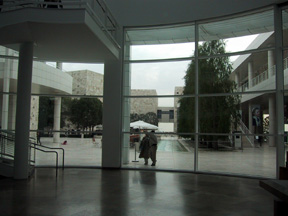 Getty foyer