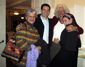 Carol, Josh, Belleruth, Misha
