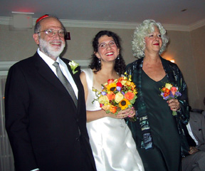 Naparsteks down the aisle