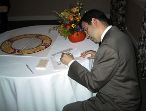 Rabbi Steve & ketubah