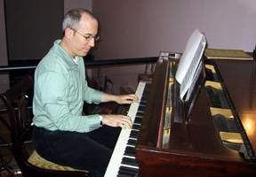 Neal at piano