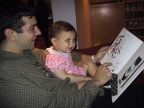 Andy & Josie reading