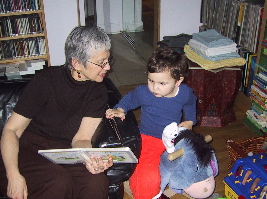 Josie & Carol reading