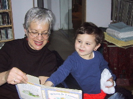 Josie & Carol reading