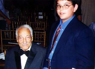 Victor Borge and grandson