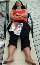 Marjorie sleeping