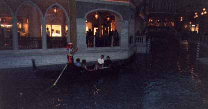 Gondola at the Venetian