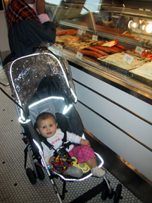Josie at Russ & Daughters